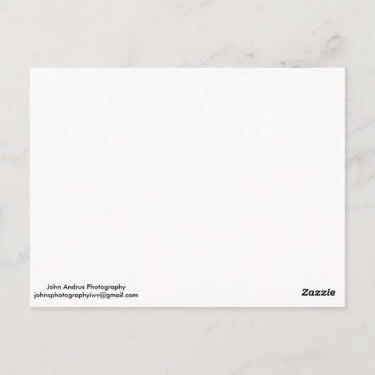 Briefkaart Angels is bij ons (Achterkant)