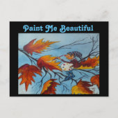 Briefkaart Ann Hayes Pixie Painting (Voorkant)