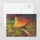 Briefkaart Ann Hayes Schilderpaddenstoel (Voorkant / Achterkant)