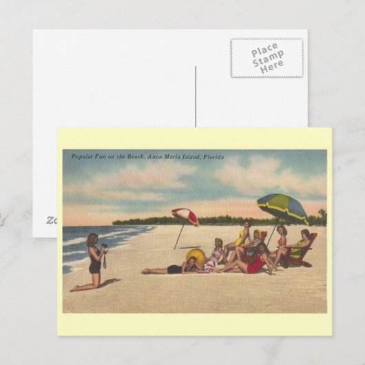  Briefkaart Anna Maria Island Florida (Voorkant / Achterkant)