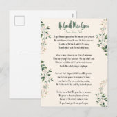 Briefkaart Annie Johnson Flint geeft meer genade (Voorkant / Achterkant)