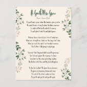 Briefkaart Annie Johnson Flint geeft meer genade (Voorkant)