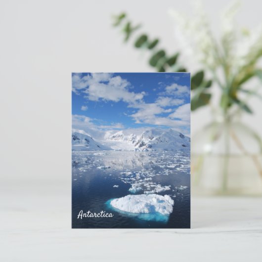 Briefkaart Antarctica (Staand voorkant)