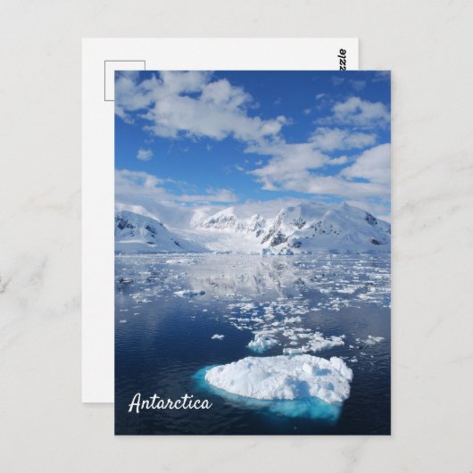 Briefkaart Antarctica (Voorkant / Achterkant)