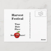 Briefkaart appelen (Achterkant)