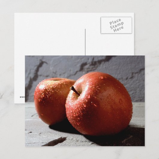 briefkaart appels (Voorkant / Achterkant)