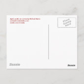 Briefkaart april (Achterkant)