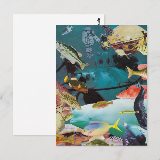 Briefkaart Aqua Adventures (Voorkant / Achterkant)