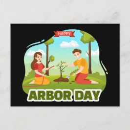 Briefkaart Arbor Day
