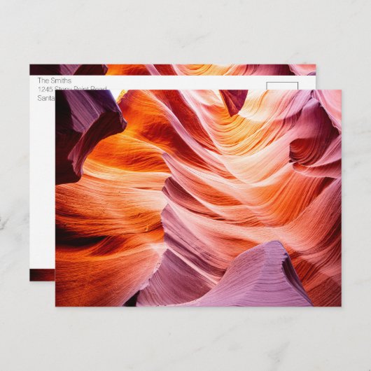 Briefkaart Arizona - Antelope Canyon (Voorkant / Achterkant)