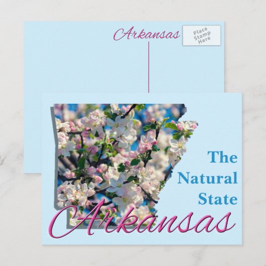 Briefkaart - ARKANSAS (Voorkant / Achterkant)