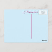 Briefkaart - ARKANSAS (Achterkant)