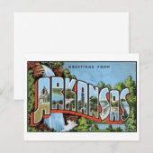  Briefkaart Arkansas (Voorkant / Achterkant)