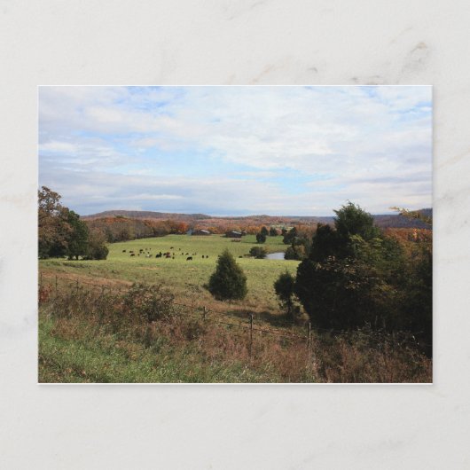 Briefkaart Arkansas Landscape (Voorkant)