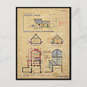Briefkaart- Art-Charles Rennie Mackintosh 13 Briefkaart