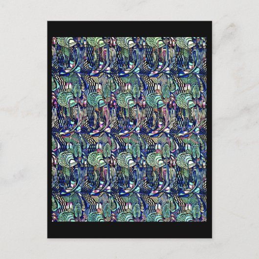 Briefkaart- Art-Charles Rennie Mackintosh 15 Briefkaart (Voorkant)