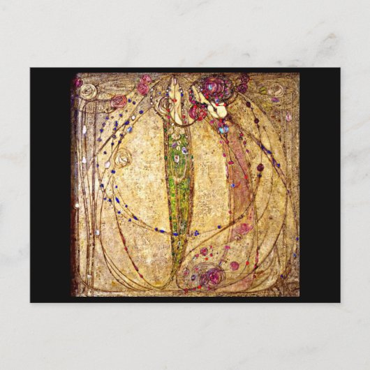 Briefkaart- Art-Charles Rennie Mackintosh 29 Briefkaart (Voorkant)