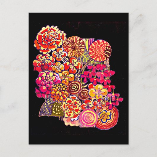 Briefkaart- Art-Charles Rennie Mackintosh 30 Briefkaart (Voorkant)