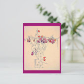 Briefkaart- Art-Charles Rennie Mackintosh 6 Briefkaart (Staand voorkant)