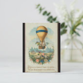 Briefkaart- Art-Hot Air-ballonnen 6 Briefkaart (Staand voorkant)