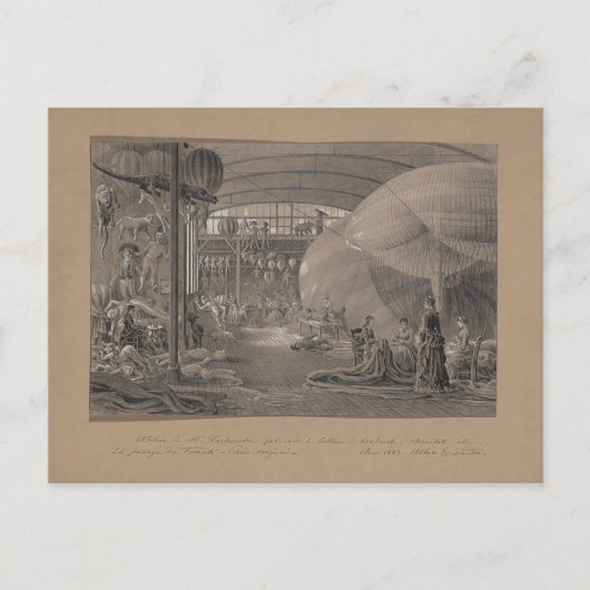 Briefkaart- Art-Hot Air-ballonnen 7 Briefkaart (Voorkant)