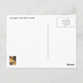 Briefkaart: Art Nouveau Café Briefkaart (Achterkant)