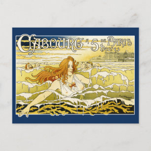 Briefkaart: Art Nouveau - Casino de Cabourg Briefkaart