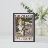 Briefkaart: Art Nouveau - L.Rhead - Thanksgiving Feestdagenkaart (Staand voorkant)