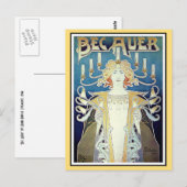 Briefkaart: Art Nouveau - Privat Livemont Briefkaart (Voorkant / Achterkant)