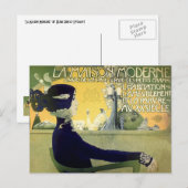 Briefkaart: Art Nouveau - Privat-Livemont Briefkaart (Voorkant / Achterkant)