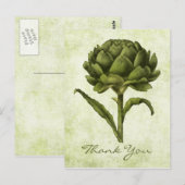  Briefkaart Artichoke (Voorkant / Achterkant)