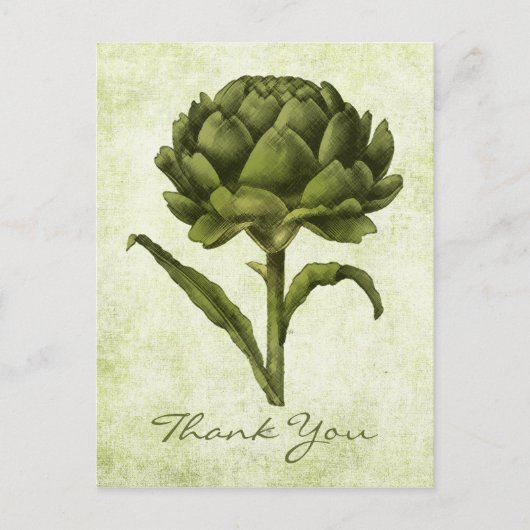  Briefkaart Artichoke (Voorkant)