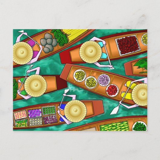 BRIEFKAART ~ ASIAN PRODUCT FOODS STORE OPEN BEDRIJ (Voorkant)