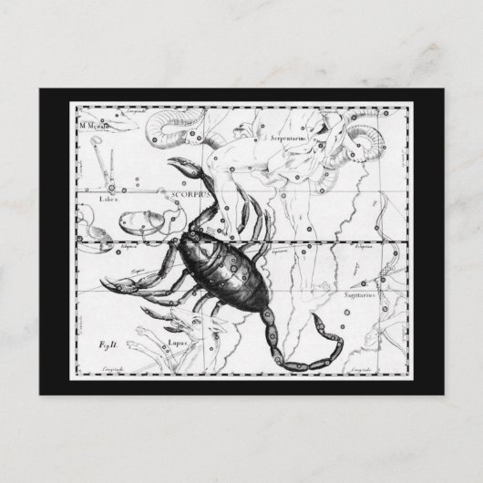 Briefkaart- astrologie/divatie 9 briefkaart (Voorkant)