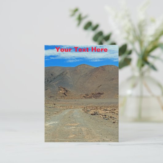 briefkaart Atacama geoglyphs (Staand voorkant)