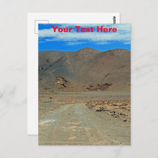 briefkaart Atacama geoglyphs (Voorkant / Achterkant)