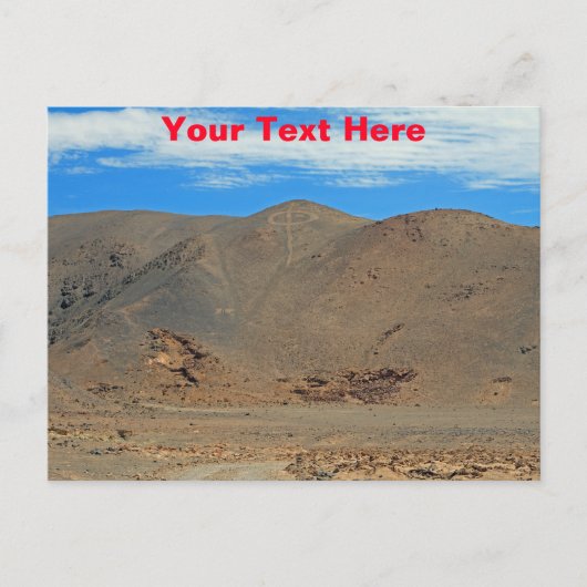  briefkaart Atacama geoglyphs (Voorkant)