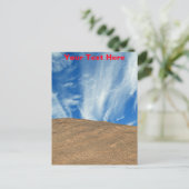  briefkaart Atacama-wolken (Staand voorkant)