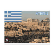 Briefkaart Athene