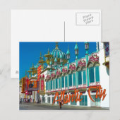 Briefkaart Atlantische stad (Voorkant / Achterkant)