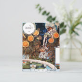 Briefkaart:  Augustus Auot Briefkaart (Staand voorkant)