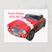 Briefkaart Austin+Healey+3000+Mk+111 (Voorkant)