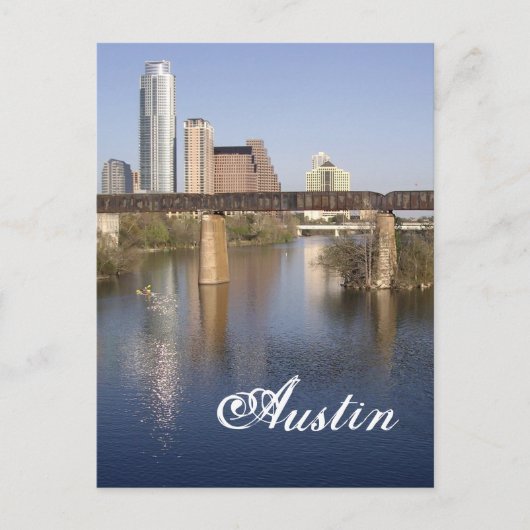 Briefkaart Austin Texas (Voorkant)