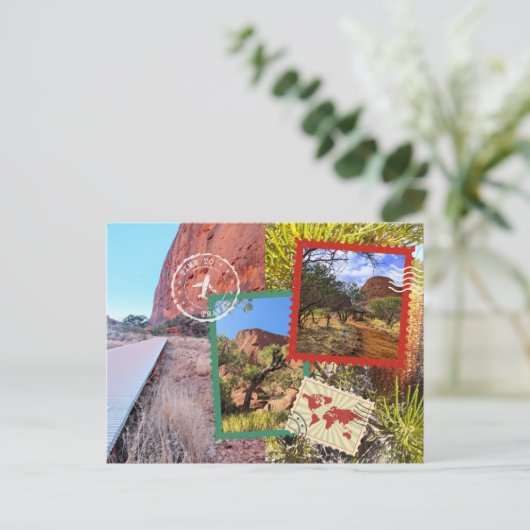 Briefkaart Australië (Staand voorkant)