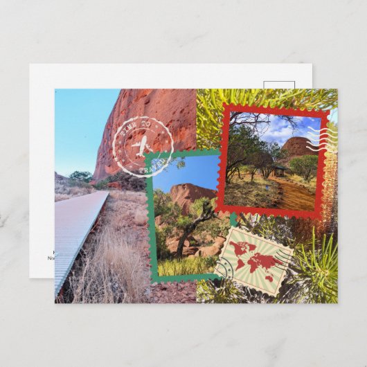 Briefkaart Australië (Voorkant / Achterkant)