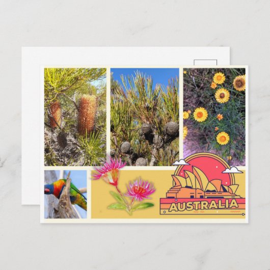 Briefkaart Australië (Voorkant / Achterkant)