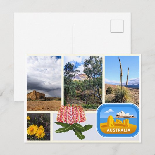 Briefkaart Australië (Voorkant / Achterkant)
