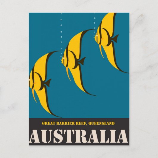  Briefkaart Australië (Voorkant)