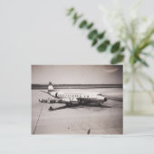 Briefkaart "Austrian Airlines" (Staand voorkant)