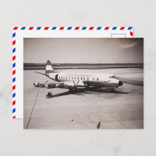 Briefkaart "Austrian Airlines" (Voorkant / Achterkant)